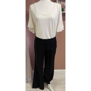 Wearever Black Wide Leg Pants Women Size-15 NWT